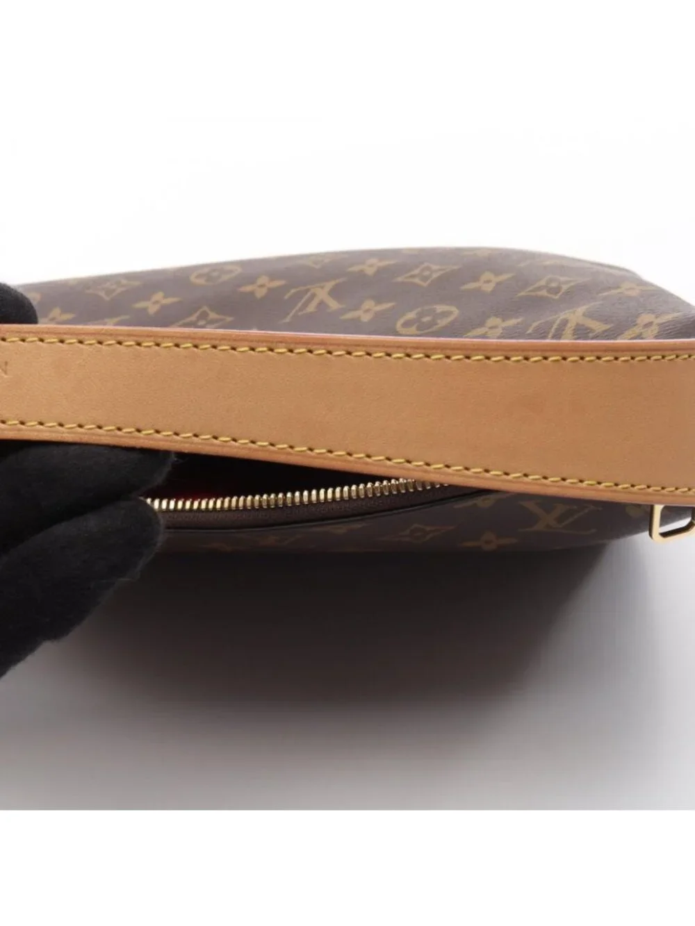 Louis Vuitton Shoulder Bag Slouch PM Monogram Leather